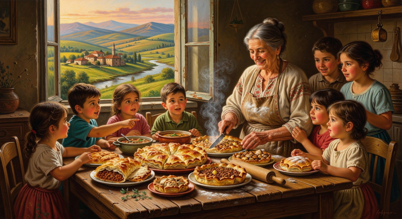 Balkanske mesne pite: zasitna domaća peciva